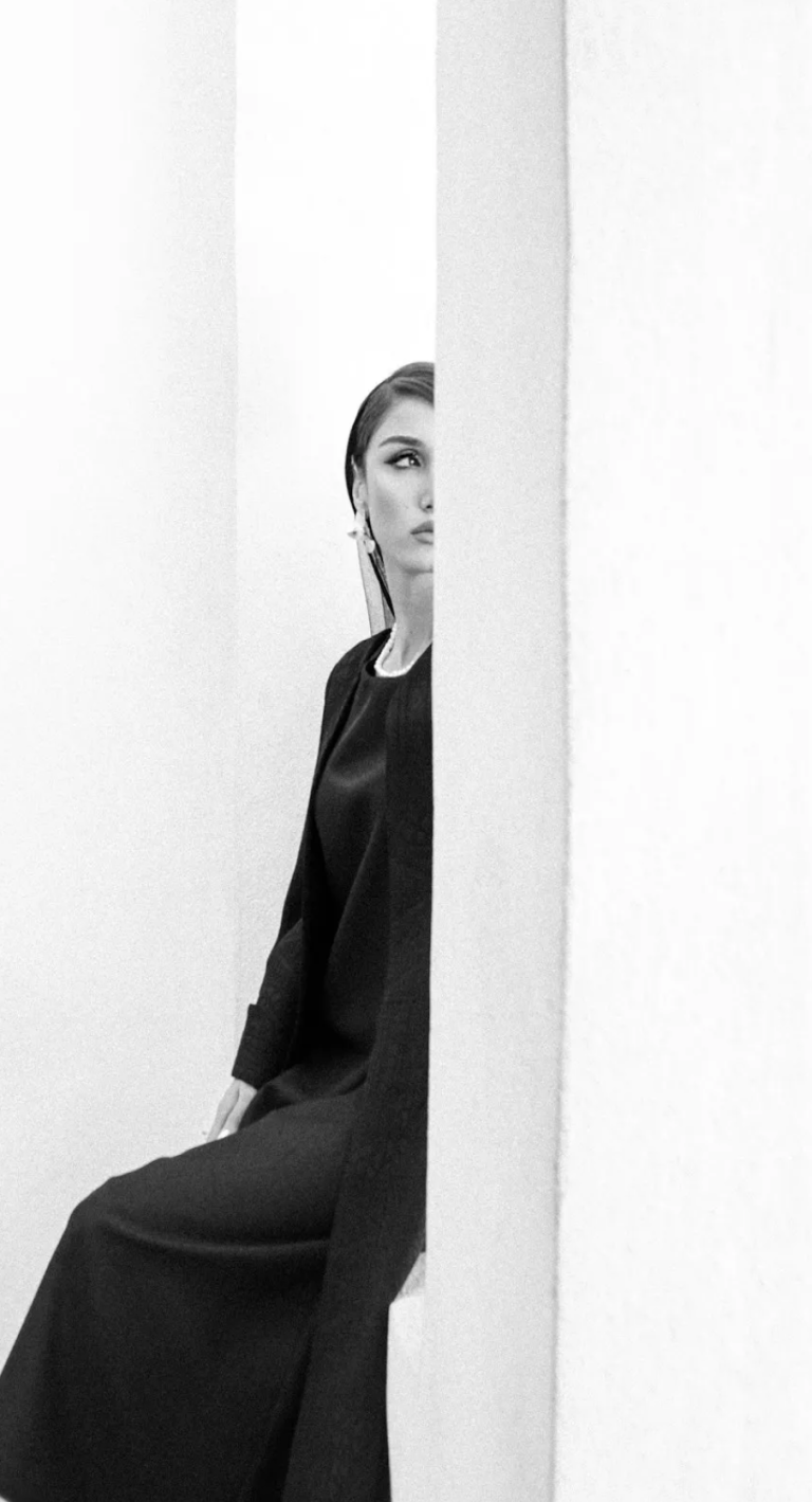 Льняное платье миди, натуральный беж